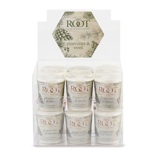 Root Candles Scented 20 Hour Beeswax Blend Votive Candles
